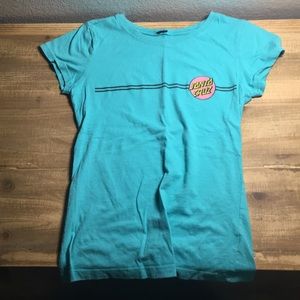Girls Santa Cruz skateboards Tee